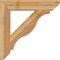 Ekena Millwork Funston Slat Rough Sawn Bracket, Western Red Cedar, 6"W x 36"D x 36"H BKT06X36X36FST06RWR - alternate 2